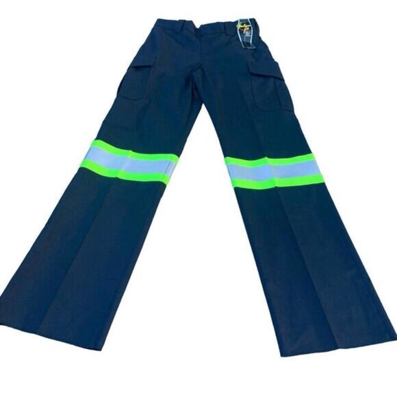 NWT Flying Cross Fechheimer Womens 3M Reflective Uniform Pants LAPD Navy 10 Reg​ - Picture 1 of 12